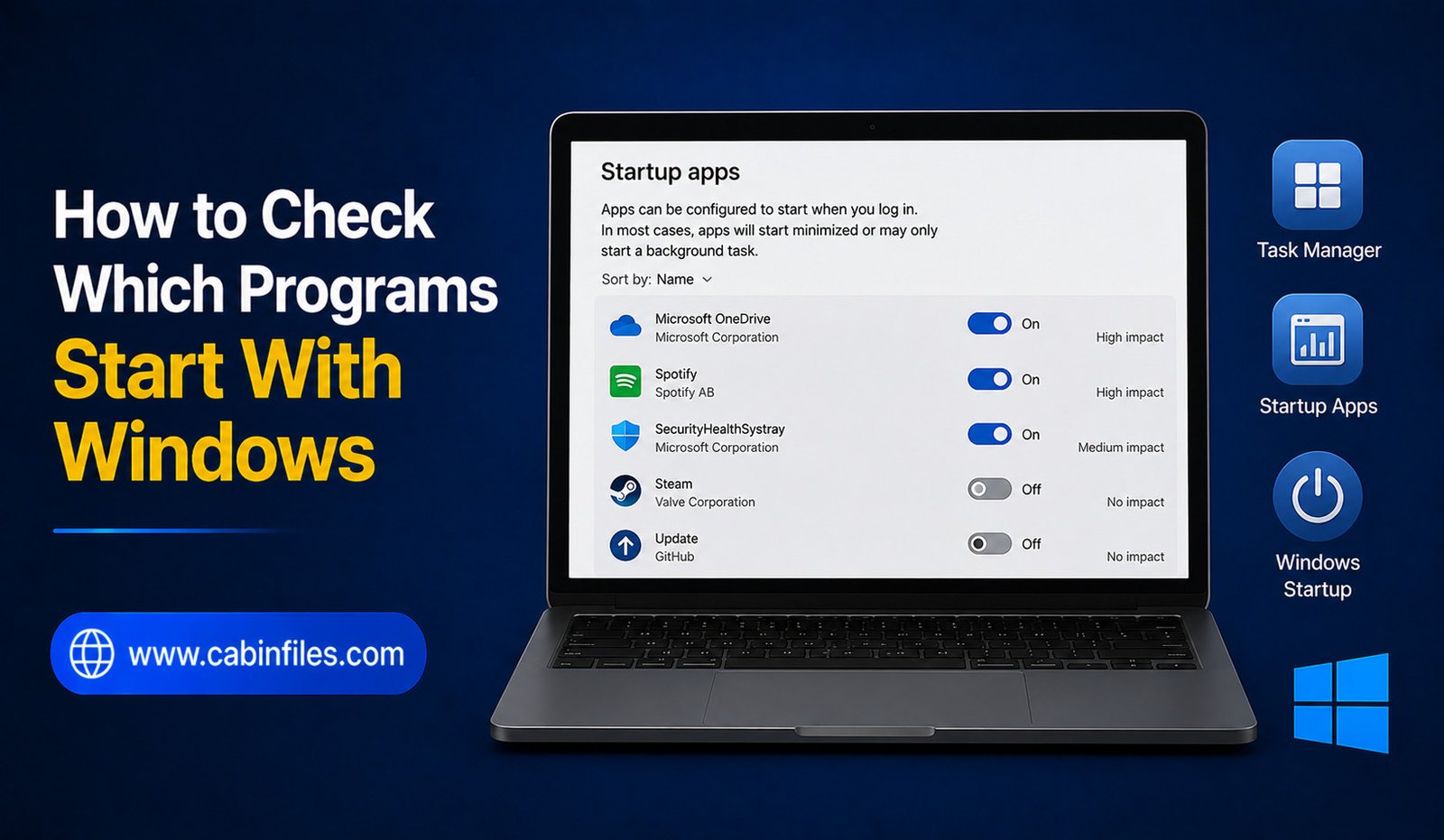 How to Check Which Programs Start With Windows