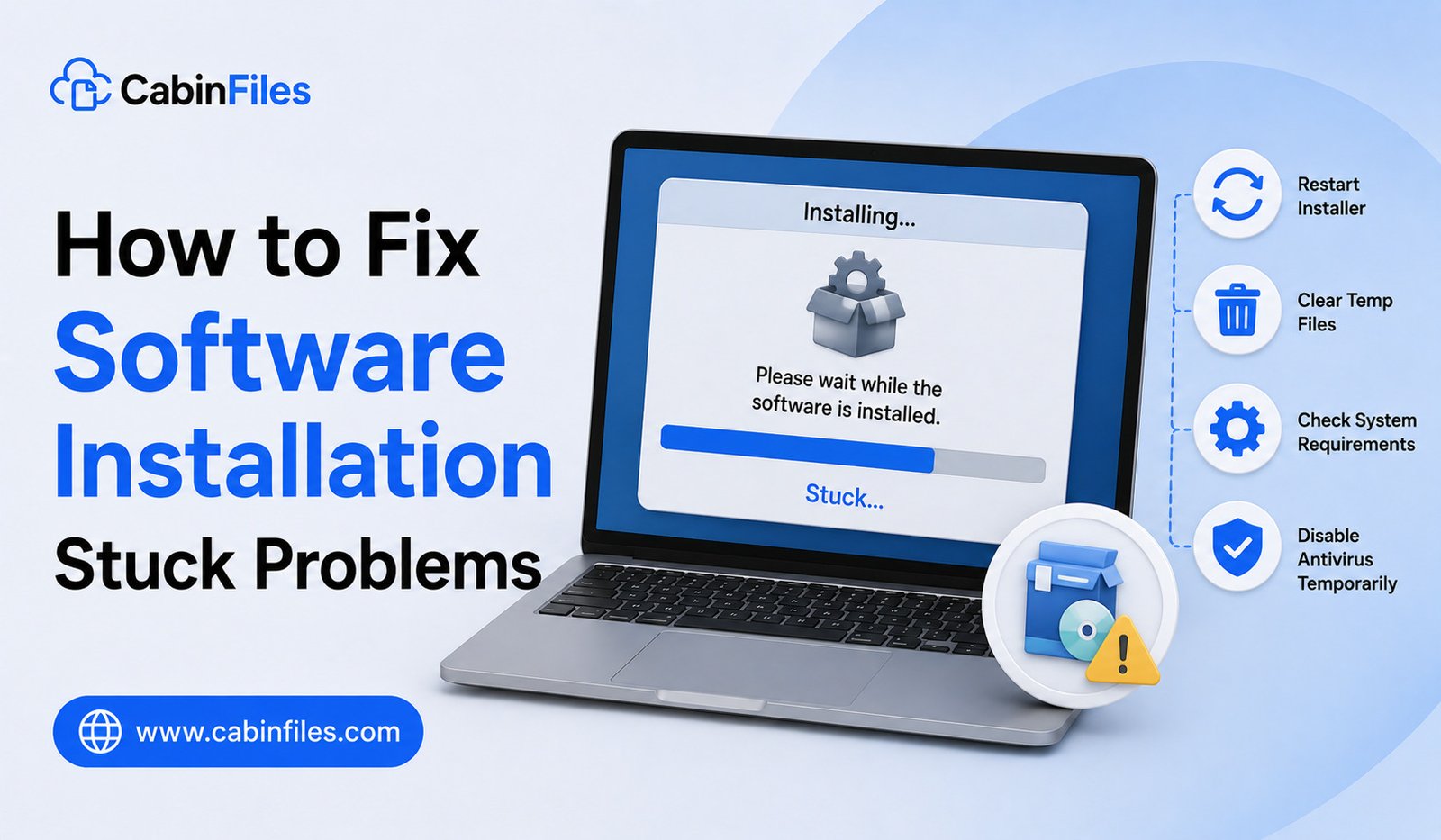 How to Fix Software Installation Stuck Problems on Windows: 12 Easy Solutions