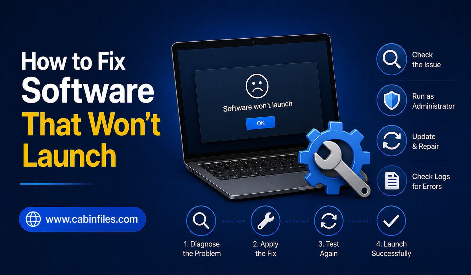 How to Fix Software That Won’t Launch