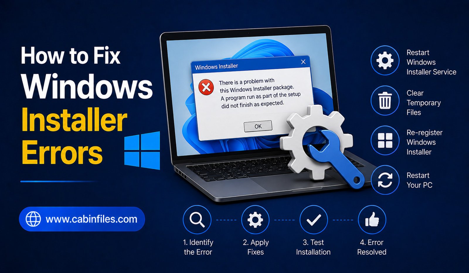How to Fix Windows Installer Errors: A Complete Troubleshooting Guide